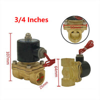 12V 24V Wireless Remote Control Solenoid Valve Switch Kit with Power Adapter (Model: 0020568)
