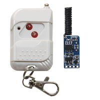 DC 4~12V Input Output Remote Control Kit with micro mini Wireless Receiver and RF transmitter (Model: 0020641)