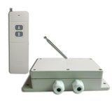 2000 Meters Wireless Remote Control Kit with 2-CH DC 30A Radio Switch (Model: 0020339)