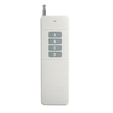 4 Buttons Long Range 1000 Meters Wireless RF Remote Control Radio Transmitter (Model: 0021026)
