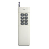Wireless RF Remote Control Long Range 1000 Meters Radio Transmitter 8 Buttons (Model: 0021028)