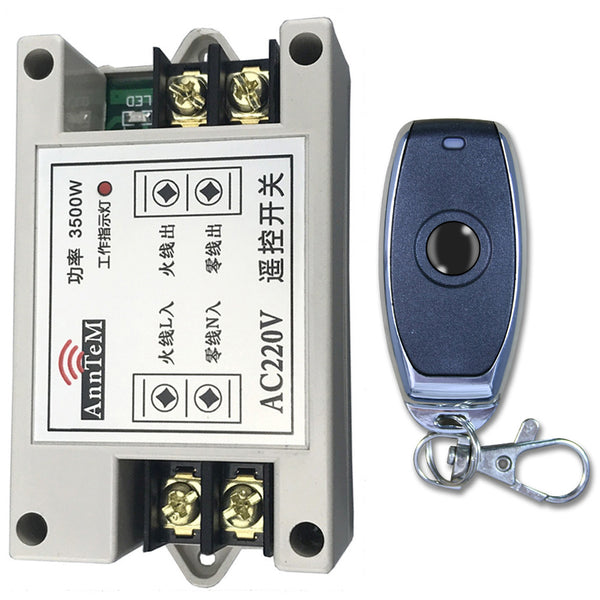 Wireless RF Remote Control Switch Kit-Long Range Control AC Light ...