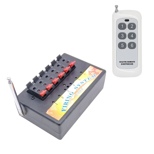 6-CH Wireless RF Remote Control Fireworks Ignite Firing System – Remote ...