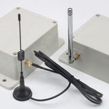 2 Way AC Power 10A Relay Output Waterproof Wireless Remote Control Switch Kit (Model: 0020333)