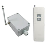 Long Range 2 Km DC Wireless Remote Control Switch Kit with 1-CH 30A Relay Output (Model: 0020303)