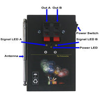 12-CH 500 Meters Wireless Remote Control Fireworks Ignite Firing System (Model: 0020369)