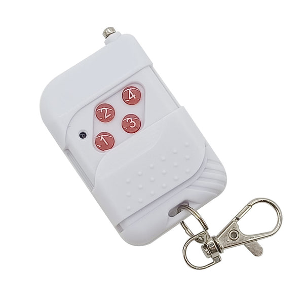 Four Button Remote Rf 4 Buttons Wireless Remote Control RF Transmitter Long Range 100m ...