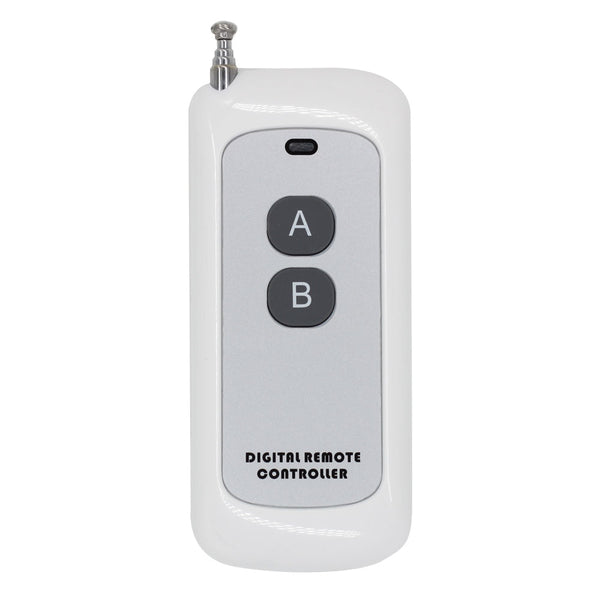 Long Distance 500m 2 Buttons Wireless RF Remote Control transmitter ...