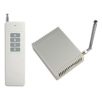 Long Range 2 Km 4 Channel AC Power 10A Wireless Remote Control Switch Kit (Model: 0020402)