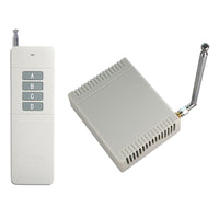 Long Range 2 Km 4 Way DC 10A Relay Output Wireless Remote Control Receiver Kit (Model: 0020384)