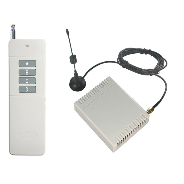 4 Channel 10A DC Power Input Output Wireless Remote Control Switch Kit  (Model: 0020216)