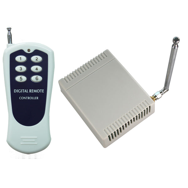 AC Power Wireless Remote Control Switch Kit With 6 Channel Relay Output (Model: 0020452)