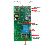 Lora 5 Km 1 Way AC 30A Wireless Switch and Remote Control Transmitter (Model: 0020093)